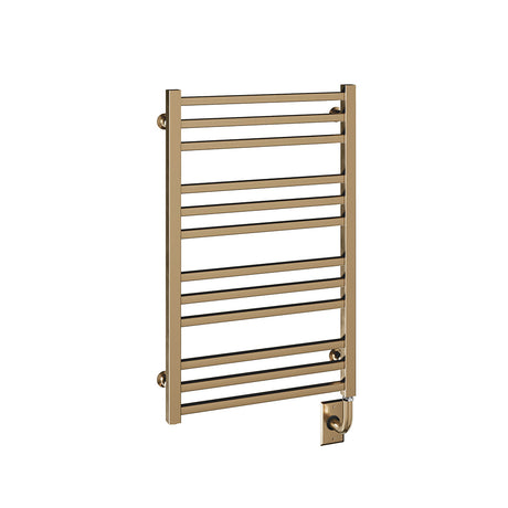 19.5"x31" Tuzio Avento Towel Warmer in Brushed Bronze / Electric Hardwired