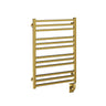 23.5"x31" Tuzio Avento Towel Warmer in Brushed Gold / Electric Plug-I