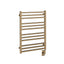 23.5"x31" Tuzio Avento Towel Warmer in Brushed Bronze / Electric Hardwired