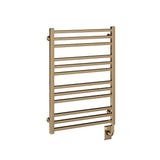 23.5"x31" Tuzio Avento Towel Warmer in Brushed Bronze / Electric Hardwired