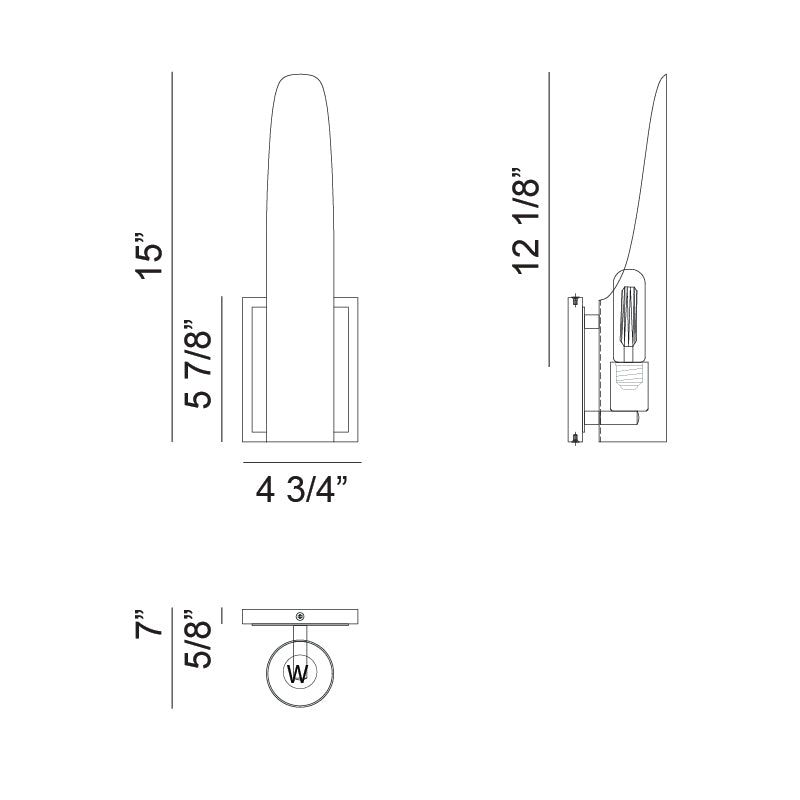 Matteo Wall Sconce W32401