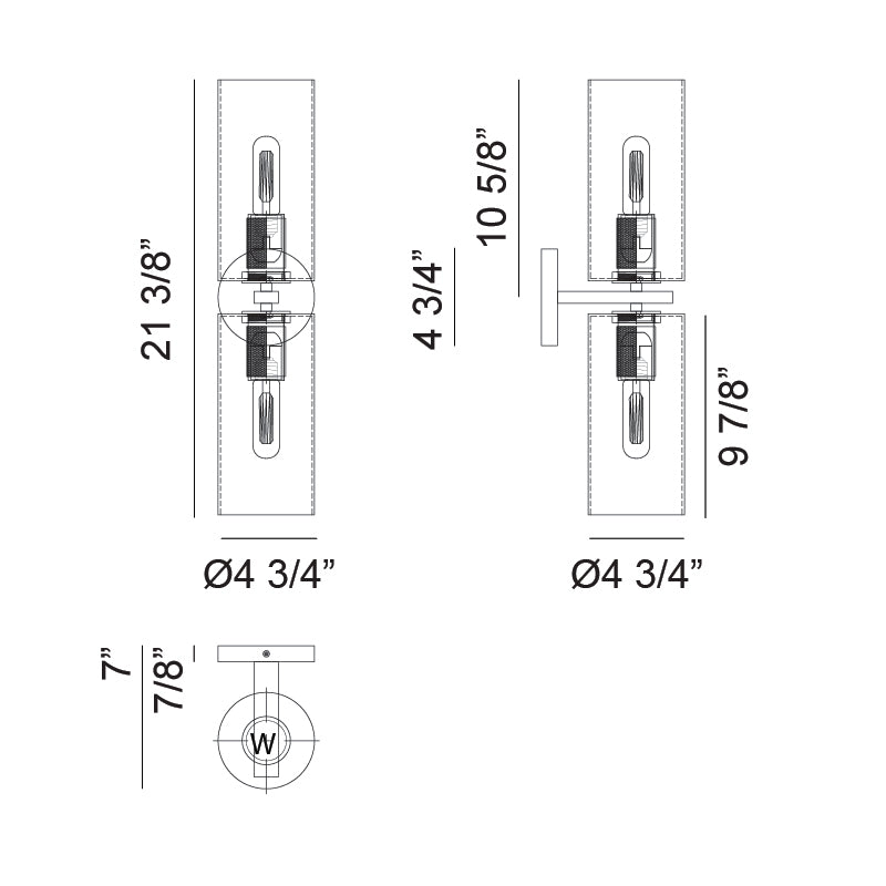 Matteo Wall Sconce W32512