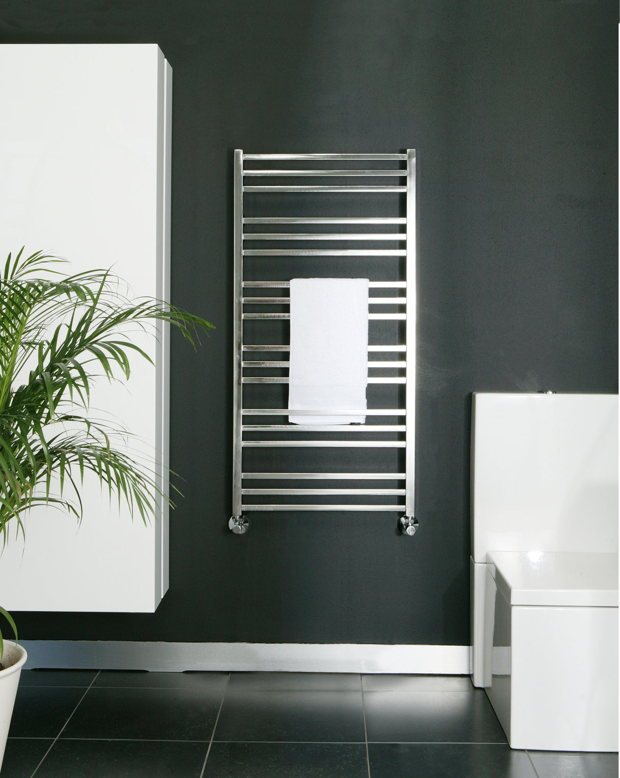 23.5"x64" Tuzio Avento Towel Warmer