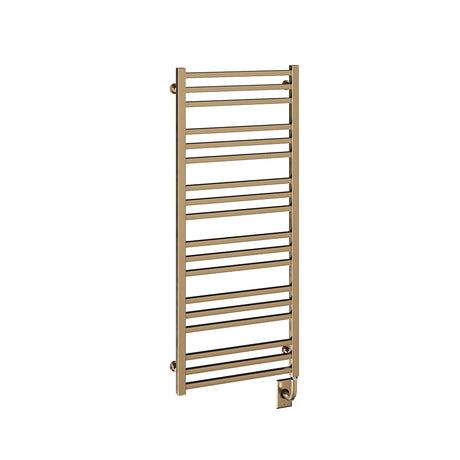 19.5"x47.5" Tuzio Avento Towel Warmer in Brushed Bronze / Electric Hardwired