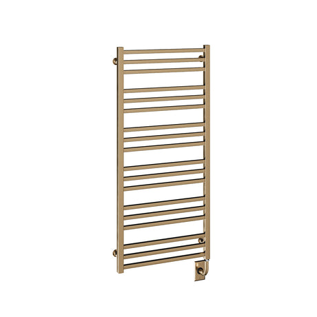 23.5"x47.5" Tuzio Avento Towel Warmer in Brushed Bronze / Electric Plug-I