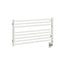 35.5"x19" Tuzio Avento Towel Warmer in Matte White / Electric Plug-I