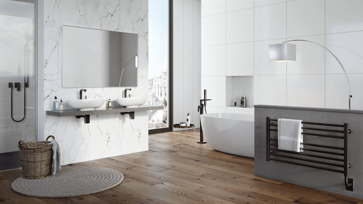 19.5"x47.5" Tuzio Avento Towel Warmer