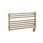 35.5"x19" Tuzio Avento Towel Warmer in Brushed Bronze / Electric Plug-I