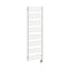 19.5"x64" Tuzio Avento Towel Warmer in Matte White / Electric Plug-I