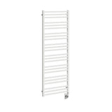 23.5"x64" Tuzio Avento Towel Warmer in Matte White / Electric Plug-I