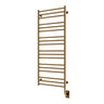 19.5"x47.5" Tuzio Sorano Towel Warmer in Brushed Bronze / Electric Hardwired