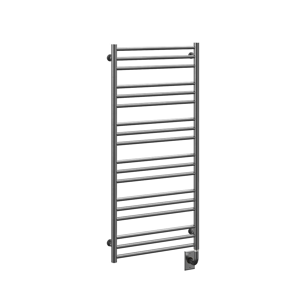 23.5"x47.5" Tuzio Sorano Towel Warmer in Gunmetal / Electric Plug-I