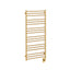 23.5"x47.5" Tuzio Sorano Towel Warmer in Unlacquered Brass / Electric Plug-I