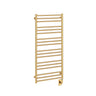 23.5"x47.5" Tuzio Sorano Towel Warmer in Unlacquered Brass / Electric Plug-I