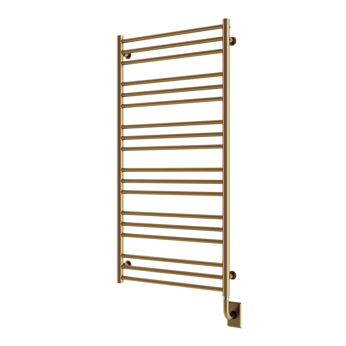 23.5"x47.5" Tuzio Sorano Towel Warmer in Brushed Bronze / Electric Plug-I