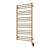 23.5"x47.5" Tuzio Sorano Towel Warmer in Brushed Bronze / Electric Plug-I