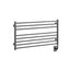 35.5"x19" Tuzio Sorano Towel Warmer in Gunmetal / Electric Hardwired