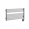 35.5"x19" Tuzio Sorano Towel Warmer in Gunmetal / Electric Hardwired