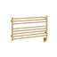 35.5"x19" Tuzio Sorano Towel Warmer in Unlacquered Brass / Electric Plug-I