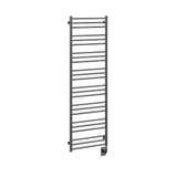 19.5"x64" Tuzio Sorano Towel Warmer in Gunmetal / Electric Hardwired