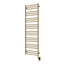 19.5"x64" Tuzio Sorano Towel Warmer in Brushed Bronze / Electric Hardwired