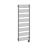23.5"x64" Tuzio Sorano Towel Warmer in Gunmetal / Electric Hardwired