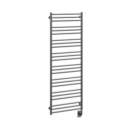 23.5"x64" Tuzio Sorano Towel Warmer in Gunmetal / Electric Hardwired