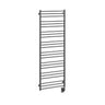 23.5"x64" Tuzio Sorano Towel Warmer in Gunmetal / Electric Hardwired