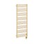 23.5"x64" Tuzio Sorano Towel Warmer in Unlacquered Brass / Electric Hardwired