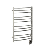 19.5"x31" Tuzio Laveno Towel Warmer in Polished Nickel / Hydronic
