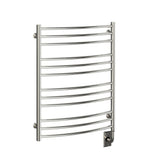 23.5"x31" Tuzio Laveno Towel Warmer in Polished Nickel / Electric Hardwired