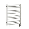 23.5"x31" Tuzio Laveno Towel Warmer in Polished Nickel / Electric Hardwired