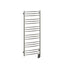 19.5"x47.5" Tuzio Laveno Towel Warmer in Polished Nickel / Hydronic