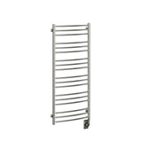 19.5"x47.5" Tuzio Laveno Towel Warmer in Polished Nickel / Hydronic