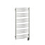23.5"x47.5" Tuzio Laveno Towel Warmer in Polished Nickel / Electric Hardwired