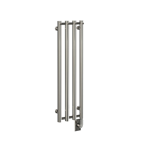 10.5"x37.5" Tuzio Rosendal Towel Warmer in Polished Nickel / Electric Plug-I