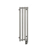 10.5"x37.5" Tuzio Rosendal Towel Warmer in Polished Nickel / Electric Plug-I