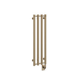 10.5"x37.5" Tuzio Rosendal Towel Warmer in Brushed Bronze / Electric Plug-I