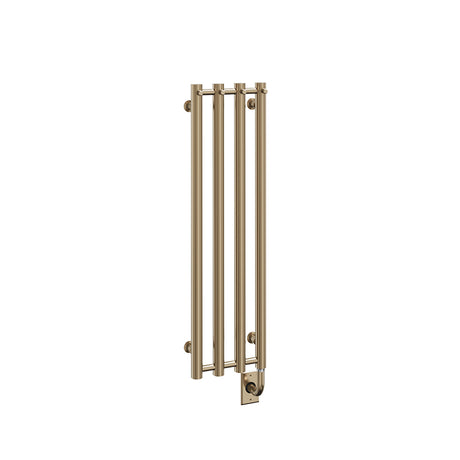 10.5"x37.5" Tuzio Rosendal Towel Warmer in Brushed Bronze / Electric Plug-I