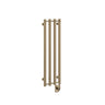 10.5"x37.5" Tuzio Rosendal Towel Warmer in Brushed Bronze / Electric Plug-I