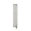 10.5"x59" Tuzio Rosendal Towel Warmer in Polished Nickel / Electric Hardwired