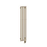 10.5"x59" Tuzio Rosendal Towel Warmer in Brushed Bronze / Electric Plug-I