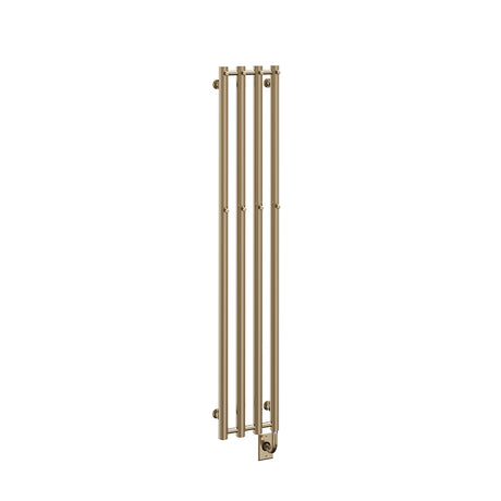 10.5"x59" Tuzio Rosendal Towel Warmer in Brushed Bronze / Electric Plug-I
