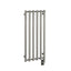 16.5"x37.5" Tuzio Rosendal Towel Warmer in Polished Nickel / Hydronic