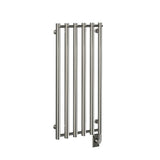 16.5"x37.5" Tuzio Rosendal Towel Warmer in Polished Nickel / Hydronic