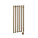 16.5"x37.5" Tuzio Rosendal Towel Warmer in Brushed Bronze / Electric Plug-I