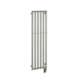 16.5"x59" Tuzio Rosendal Towel Warmer in Polished Nickel / Hydronic