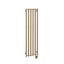 16.5"x59" Tuzio Rosendal Towel Warmer in Brushed Bronze / Electric Hardwired