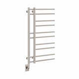 19.5"x37" Ortona Towel Warmer in Brushed Nickel / Hydronic