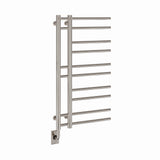 19.5"x37" Ortona Towel Warmer in Polished Nickel / Electric Hardwired
